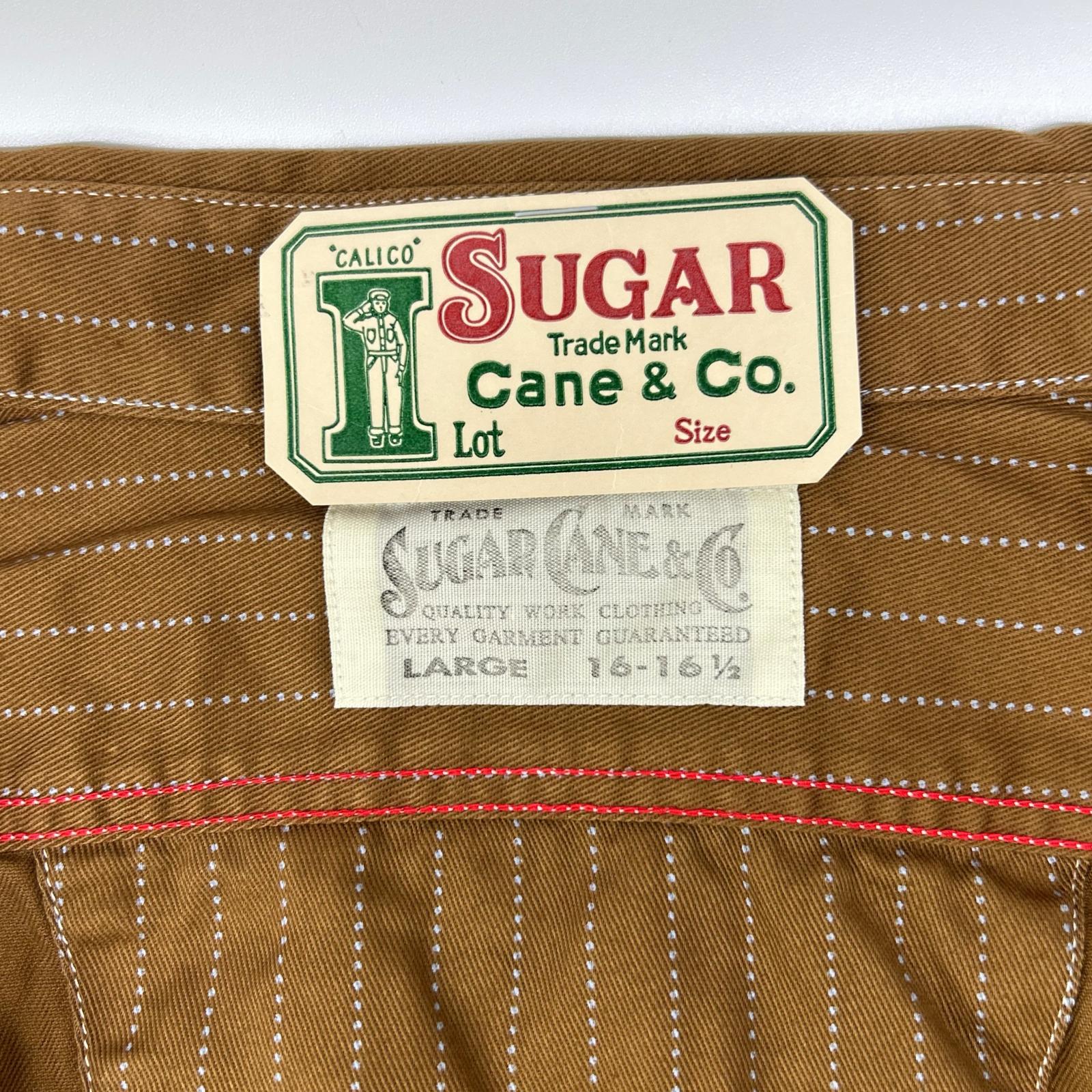 SUGAR CANE シュガーケーン SC28516 8.5oz.STRIPE WORK SHIRT トップス