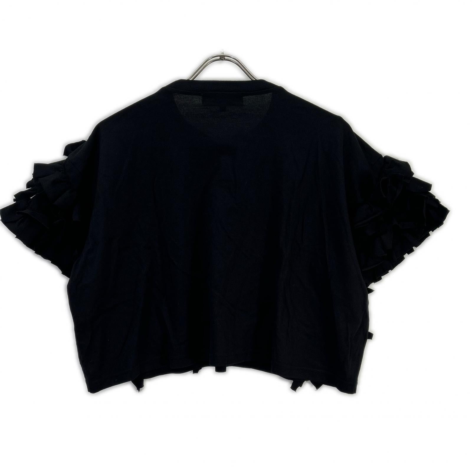 ENFOLD エンフォルド 300JS280-2331 ブラック ALIEN SKIN T-SHIRT トップス
