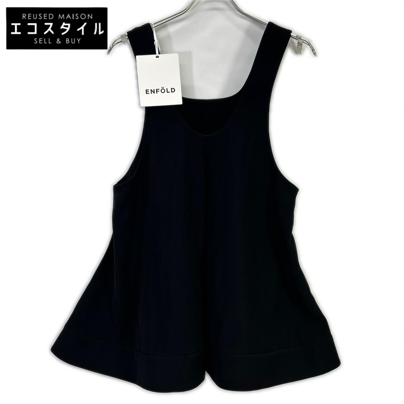 ENFOLD エンフォルド 300JS430-1031 2WAY FLARE VEST トップス