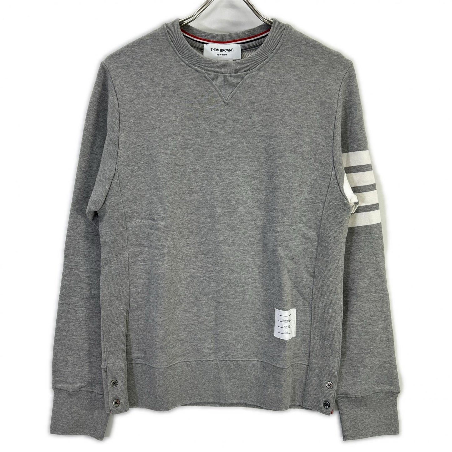 THOM BROWNE トムブラウン MJT021H-00535068 クラシック ループバック 4BARスウェットシャツ トップス