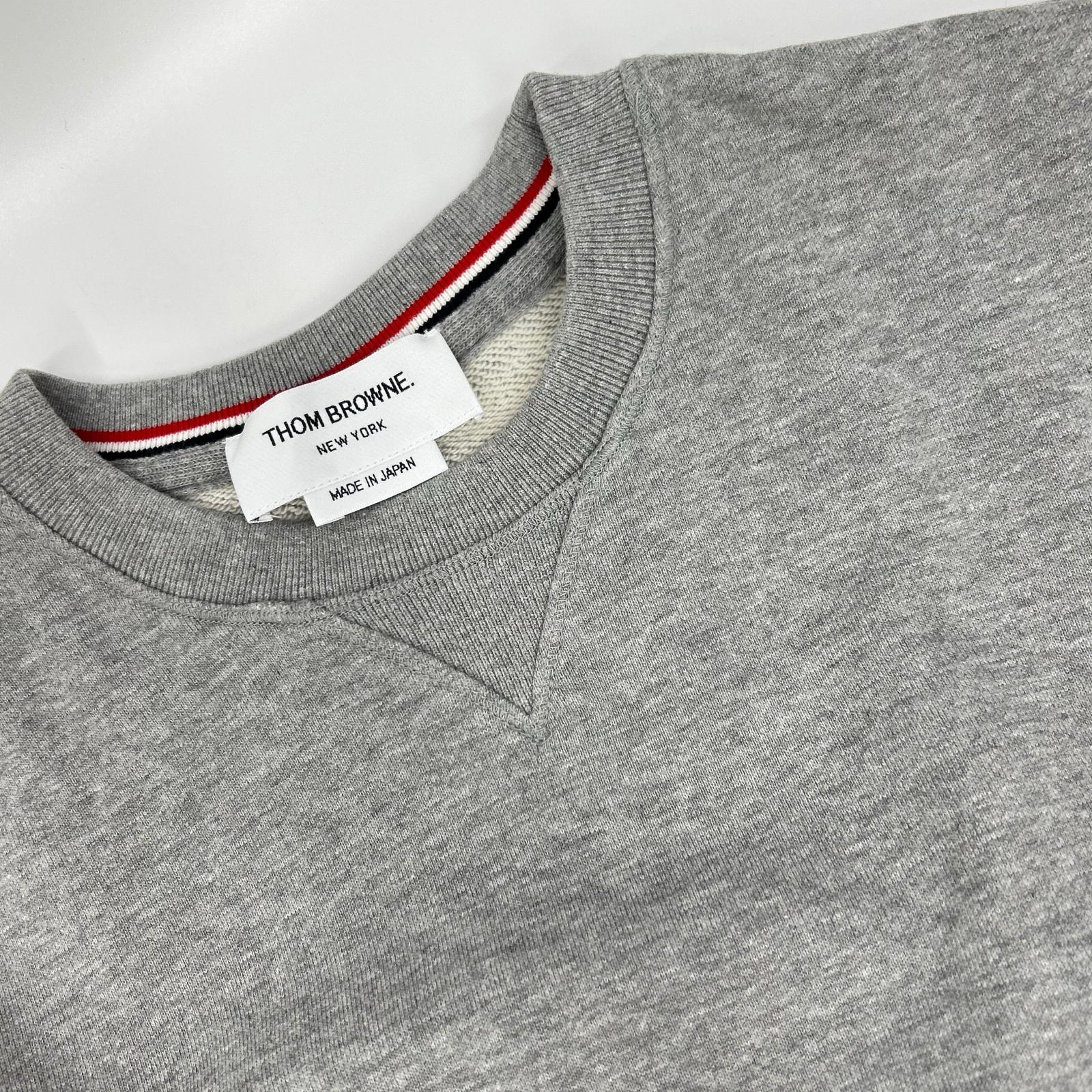 THOM BROWNE トムブラウン MJT021H-00535068 クラシック ループバック 4BARスウェットシャツ トップス