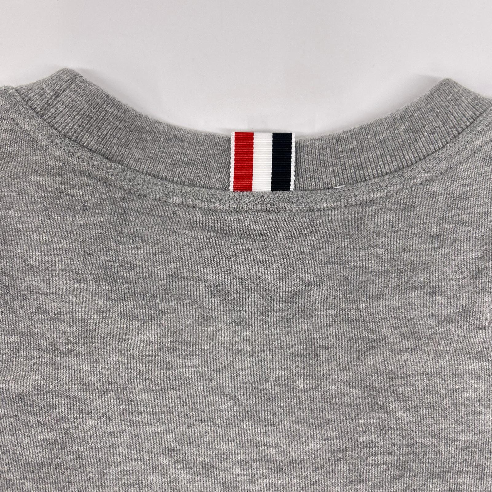 THOM BROWNE トムブラウン MJT021H-00535068 クラシック ループバック 4BARスウェットシャツ トップス