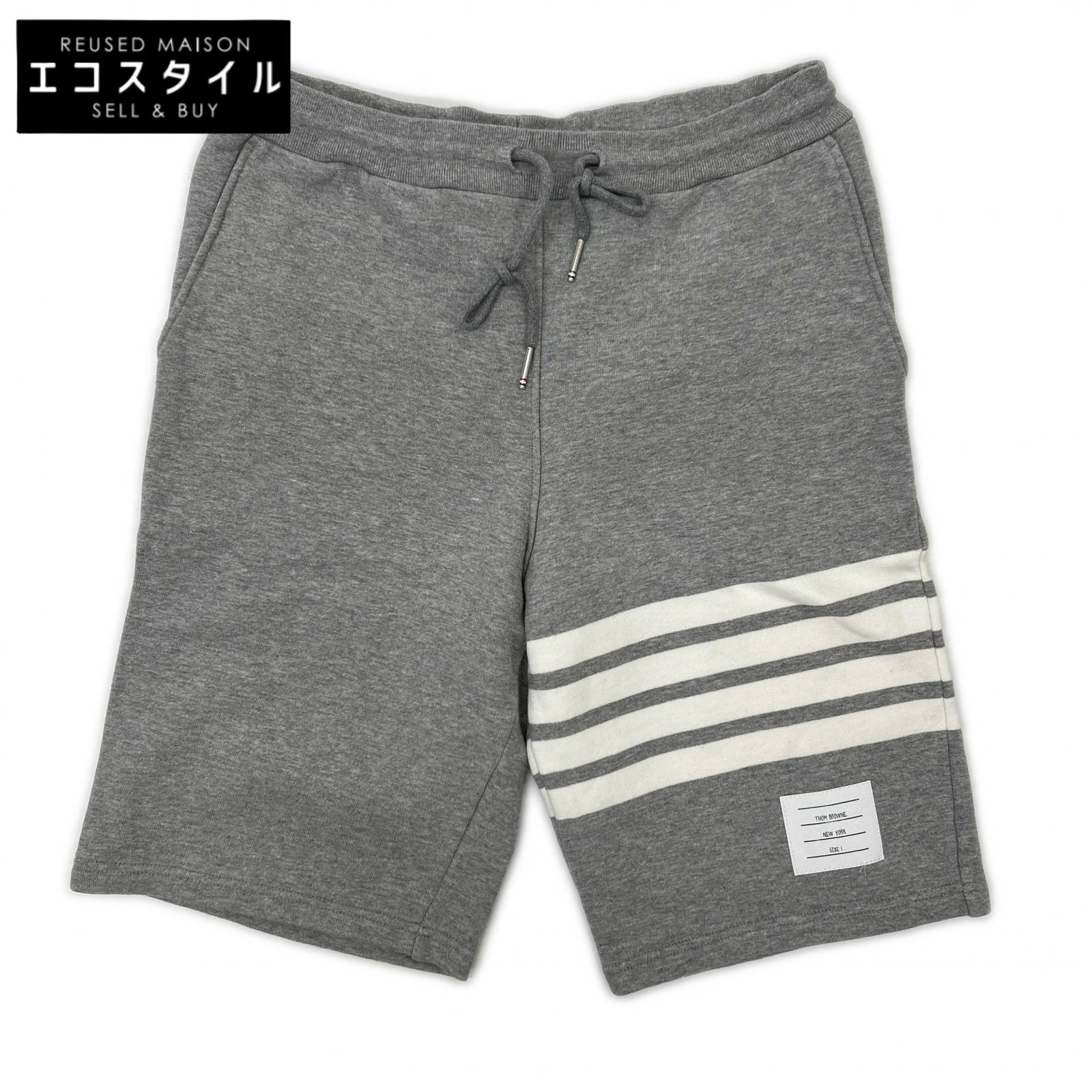 THOM BROWNE トムブラウン MJQ012H-00535068 4BAR クラシックスウェットショーツ ボトムス