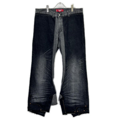 JUNYA WATANABE MAN ×Levi’s WO-P218 reconstructed flared denim pants Bottoms