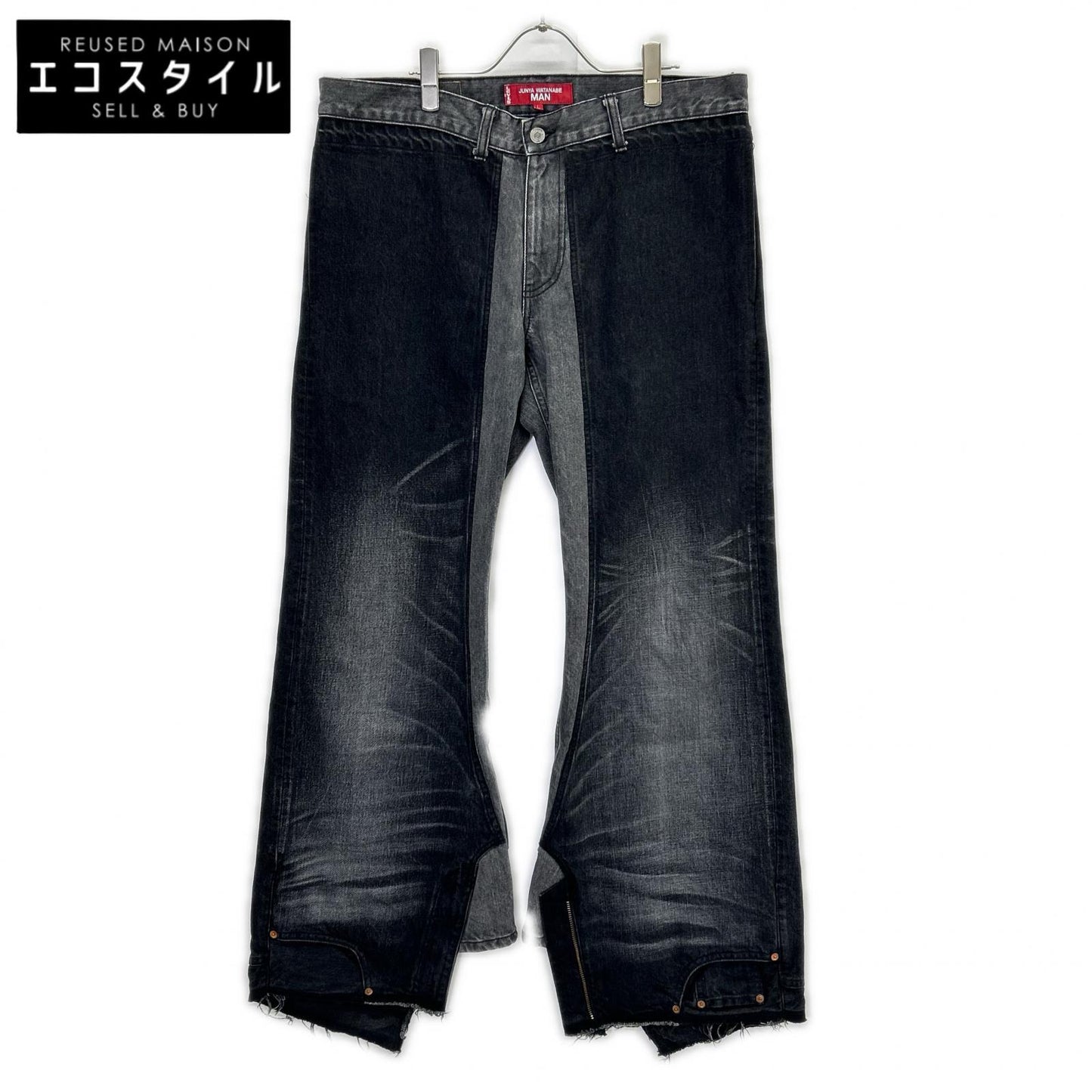 JUNYA WATANABE MAN ジュンヤワタナベマン ×リーバイス WO-P218 再構築 フレア デニムパンツ ボトムス