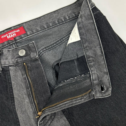 JUNYA WATANABE MAN ジュンヤワタナベマン ×リーバイス WO-P218 再構築 フレア デニムパンツ ボトムス