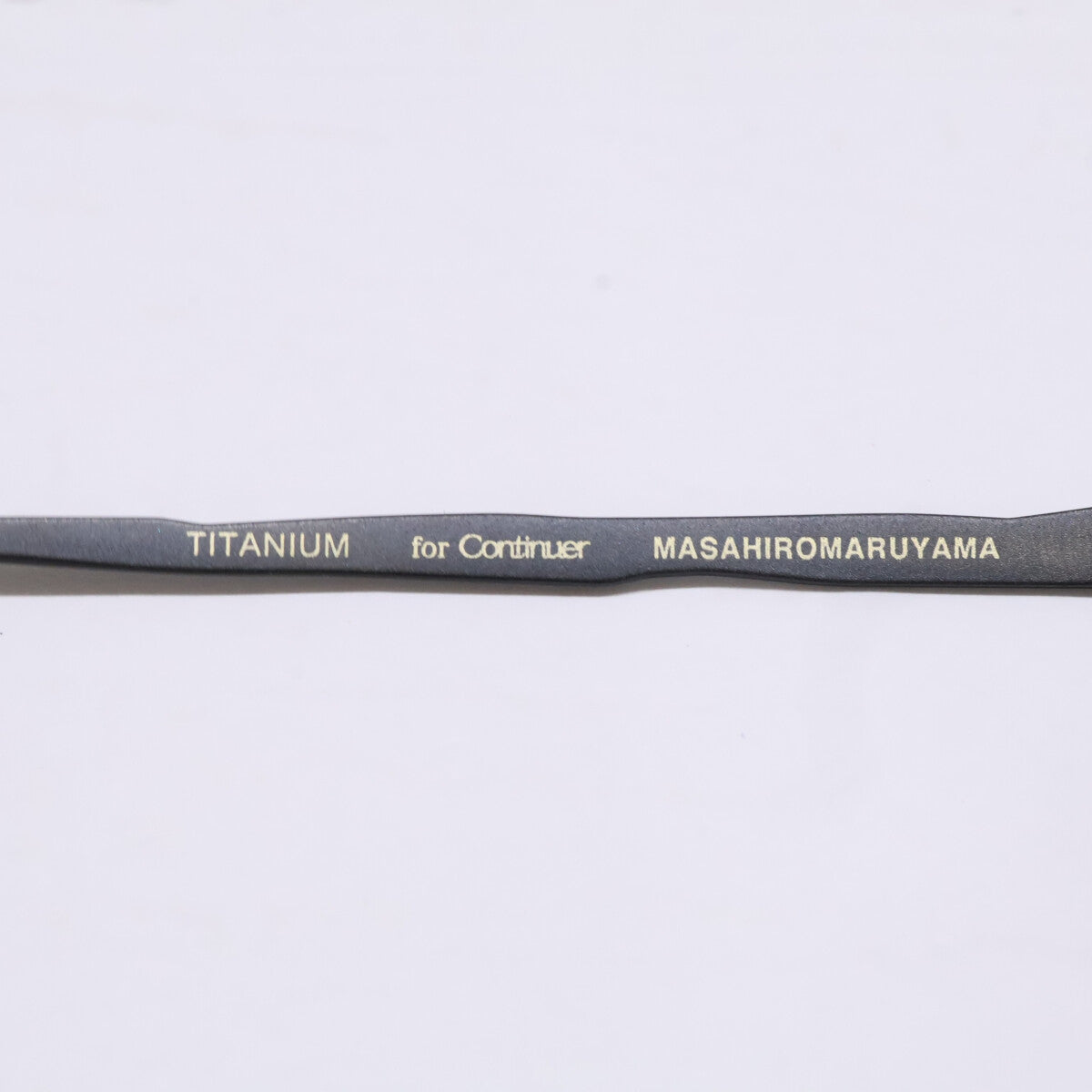 MASAHIROMARUYAMA マサヒロマルヤマ 【美品】for Continuer MM-C001 Blackish アイウェア サングラス
