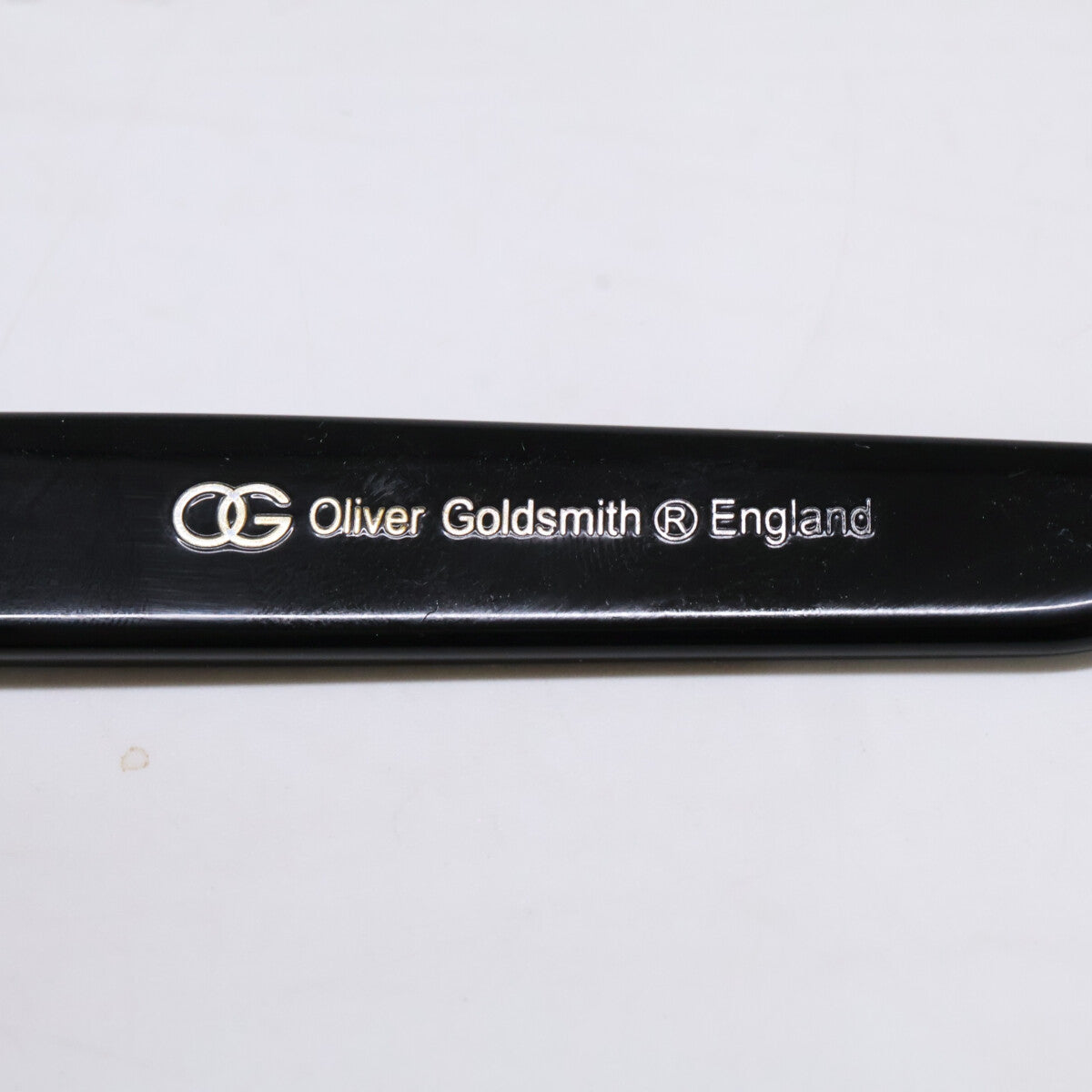 OLIVER GOLDSMITH オリバーゴールドスミス KOLUS スクエアシェイプ セルフレーム アイウェア 眼鏡