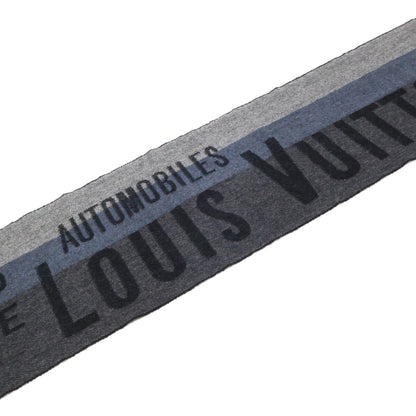 LOUIS VUITTON ルイヴィトン 408793 ロゴ入り カシミヤ混 マフラー