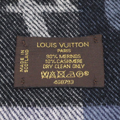 LOUIS VUITTON ルイヴィトン 408793 ロゴ入り カシミヤ混 マフラー