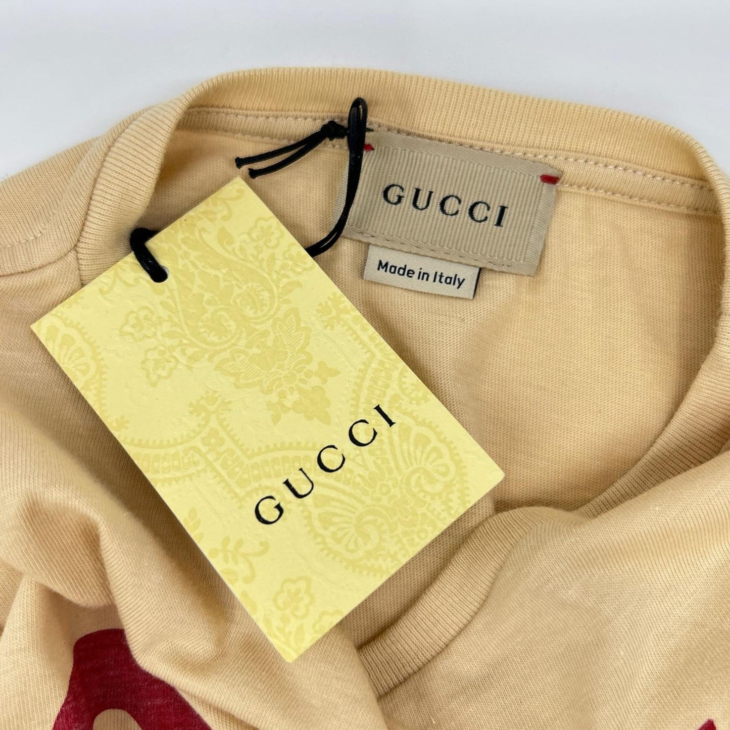 GUCCI グッチ ×OSHKOSHオシュコシュ 547559 ロゴプリントTシャツ トップス