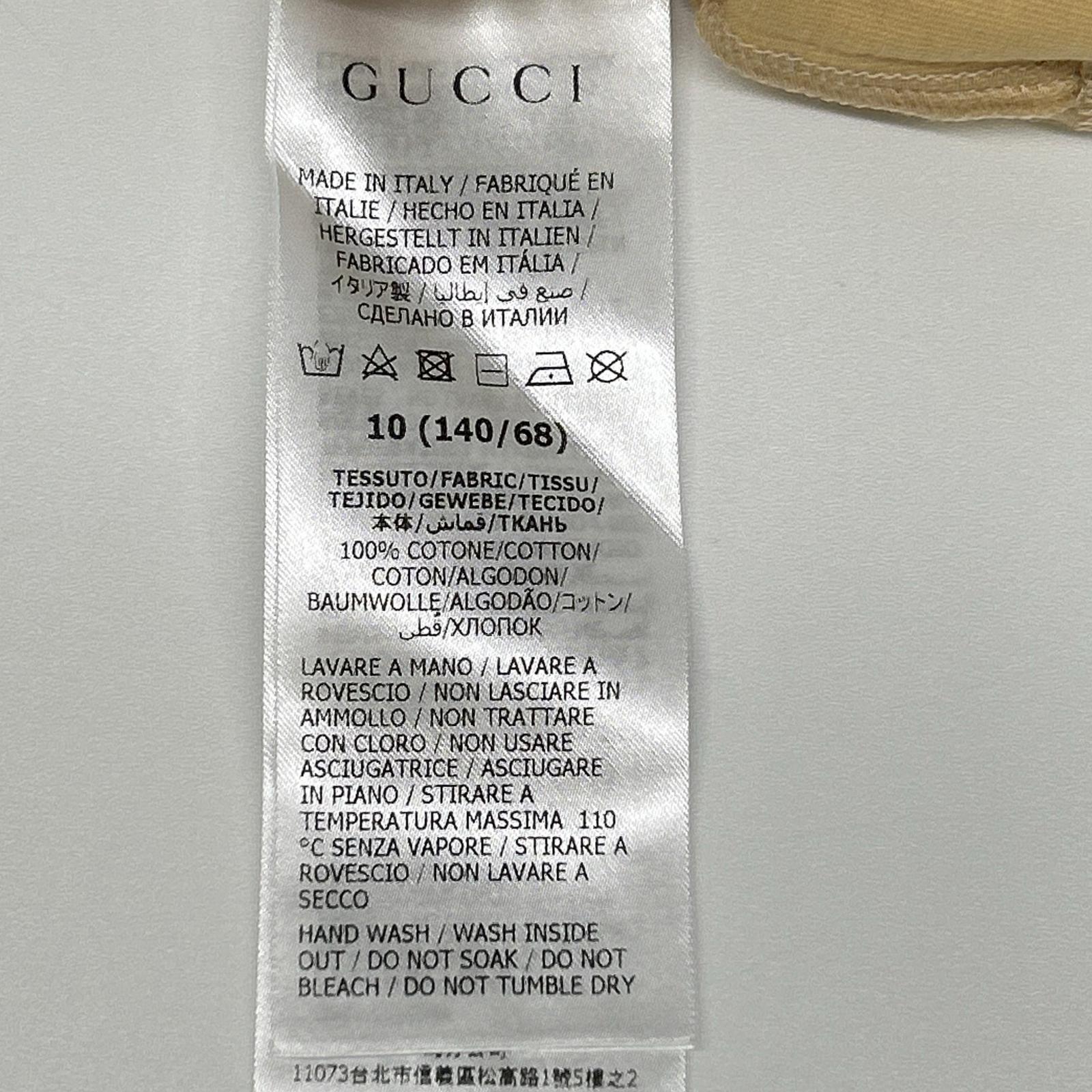 GUCCI グッチ ×OSHKOSHオシュコシュ 547559 ロゴプリントTシャツ トップス