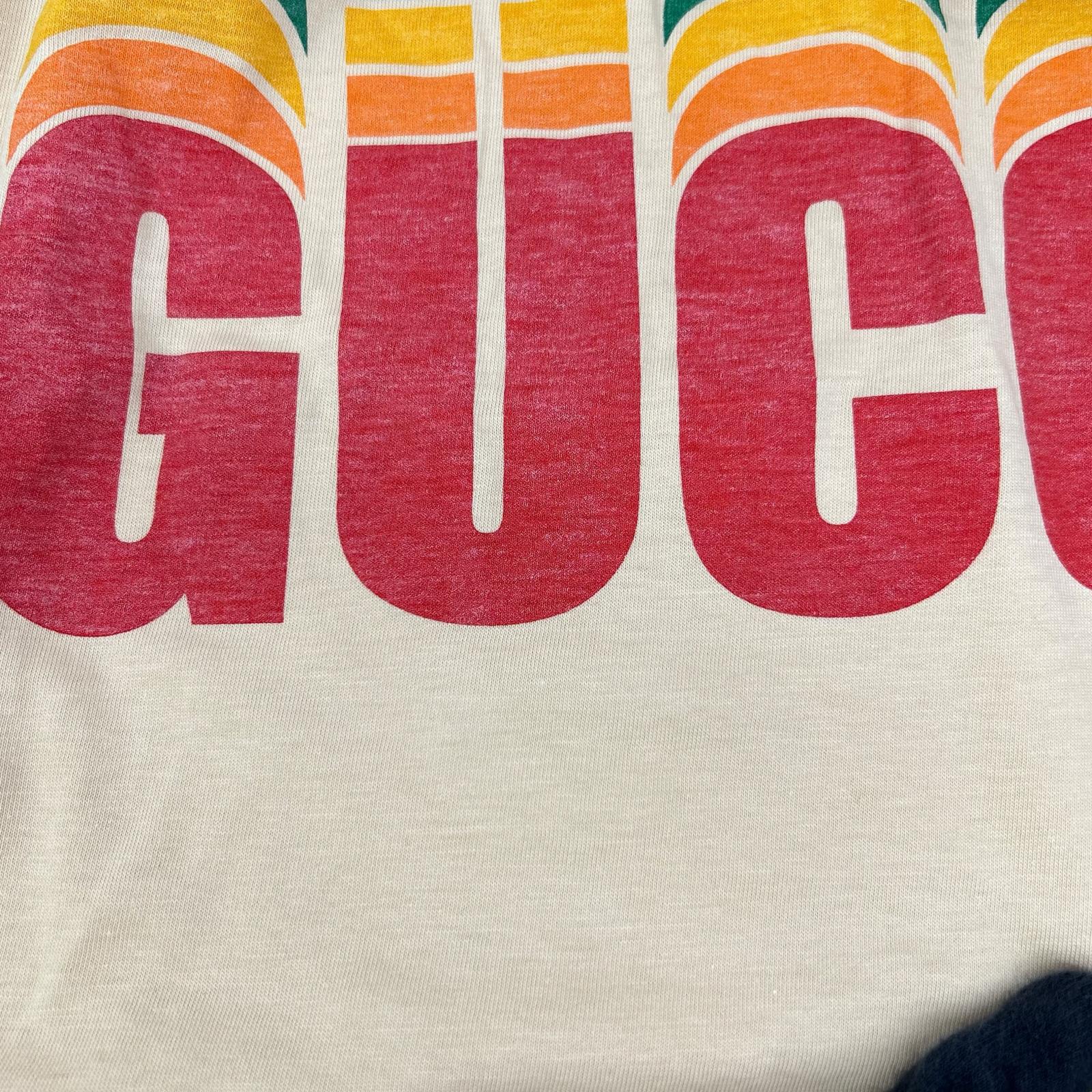 GUCCI グッチ ×OSHKOSHオシュコシュ 547559 ロゴプリントTシャツ トップス