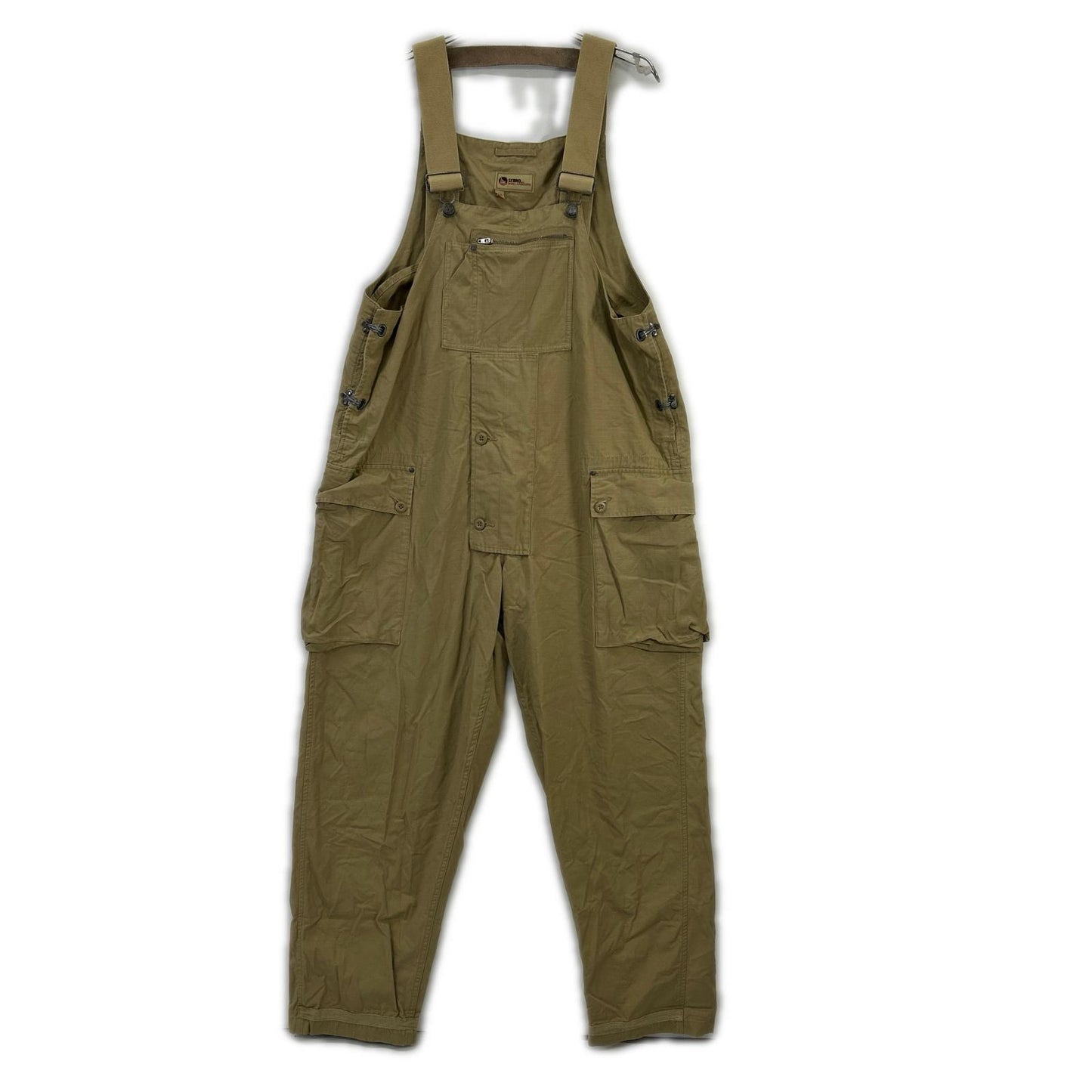 NIGEL CABOURN ナイジェルケーボン LYBRO 80451350540 P-56NAVAL DUNAGREECOTTON RIPSTOP オーバーオール オールインワン