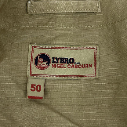 NIGEL CABOURN ナイジェルケーボン LYBRO 80451350540 P-56NAVAL DUNAGREECOTTON RIPSTOP オーバーオール オールインワン