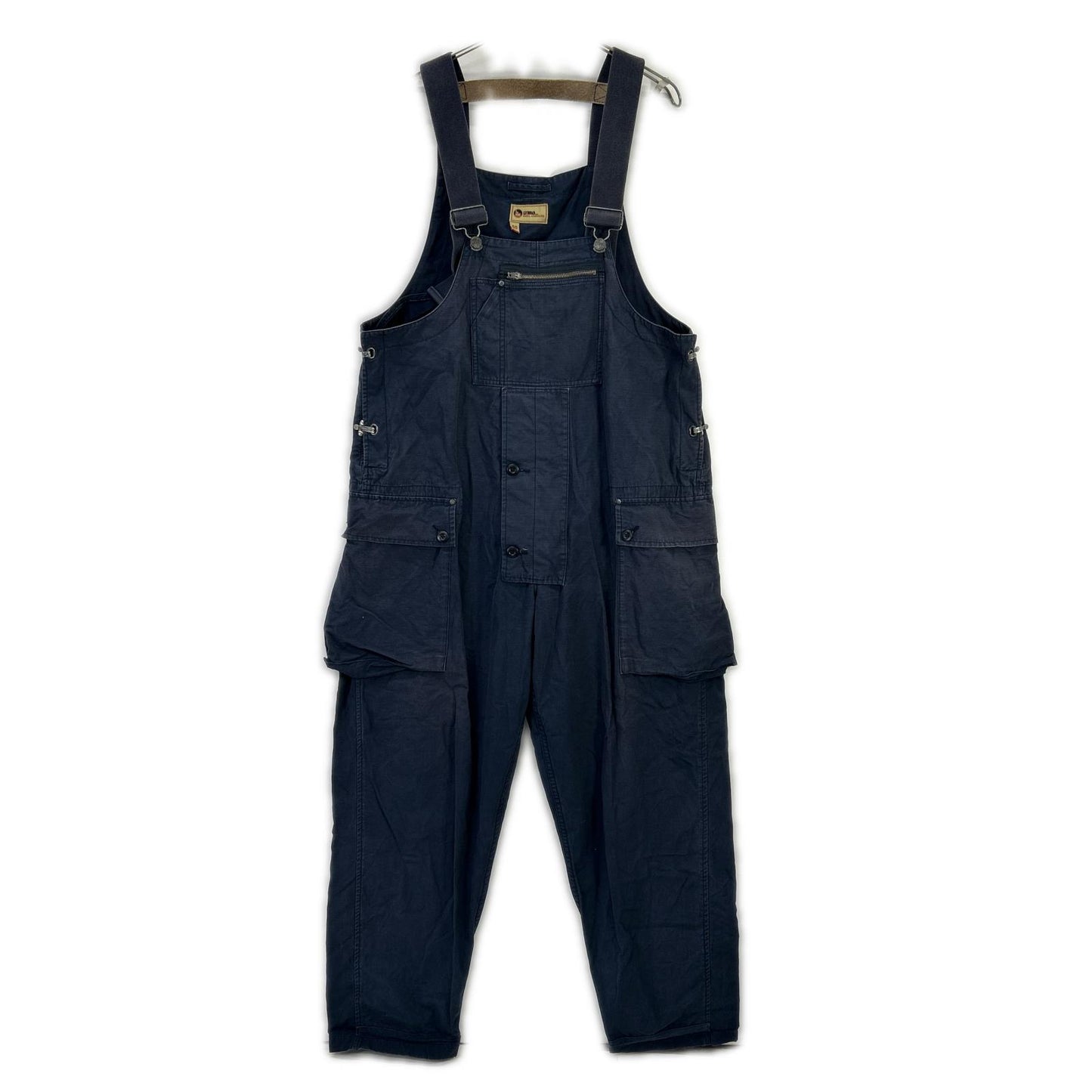 NIGEL CABOURN ナイジェルケーボン LYBRO 80451350540 P-56NAVAL DUNAGREECOTTON RIPSTOP オーバーオール オールインワン