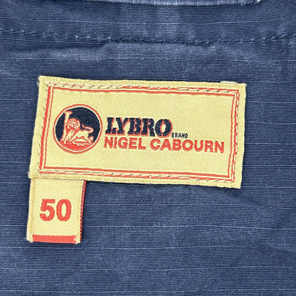NIGEL CABOURN LYBRO 80451350540 P-56 NAVAL DUNAGREE COTTON RIPSTOP Overalls One-Piece