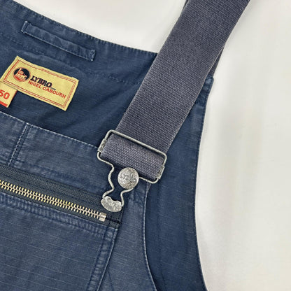 NIGEL CABOURN ナイジェルケーボン LYBRO 80451350540 P-56NAVAL DUNAGREECOTTON RIPSTOP オーバーオール オールインワン