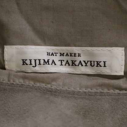 KIJIMATAKAYUKI キジマタカユキ 【新品未使用】172706-04 ゴートスエード ハット 帽子