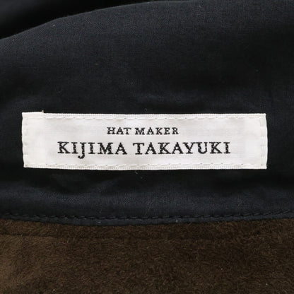 KIJIMATAKAYUKI キジマタカユキ 【新品未使用】172706-23 ゴートスエード ハット 帽子
