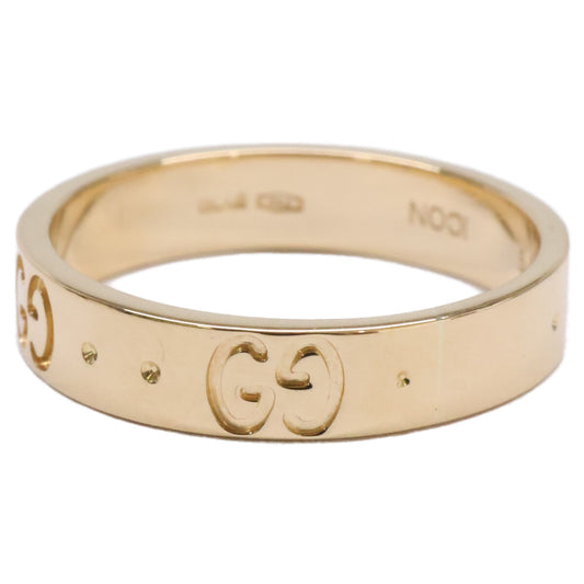 GUCCI グッチ 仕上げ済み K18 GGアイコン スリム リング 指輪