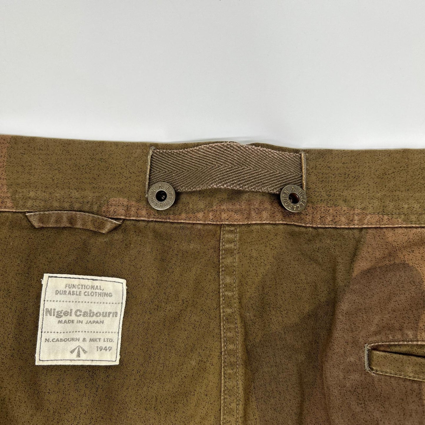 NIGEL CABOURN ナイジェルケーボン 8040-00-50004 SAS COMBAT PANT ボトムス