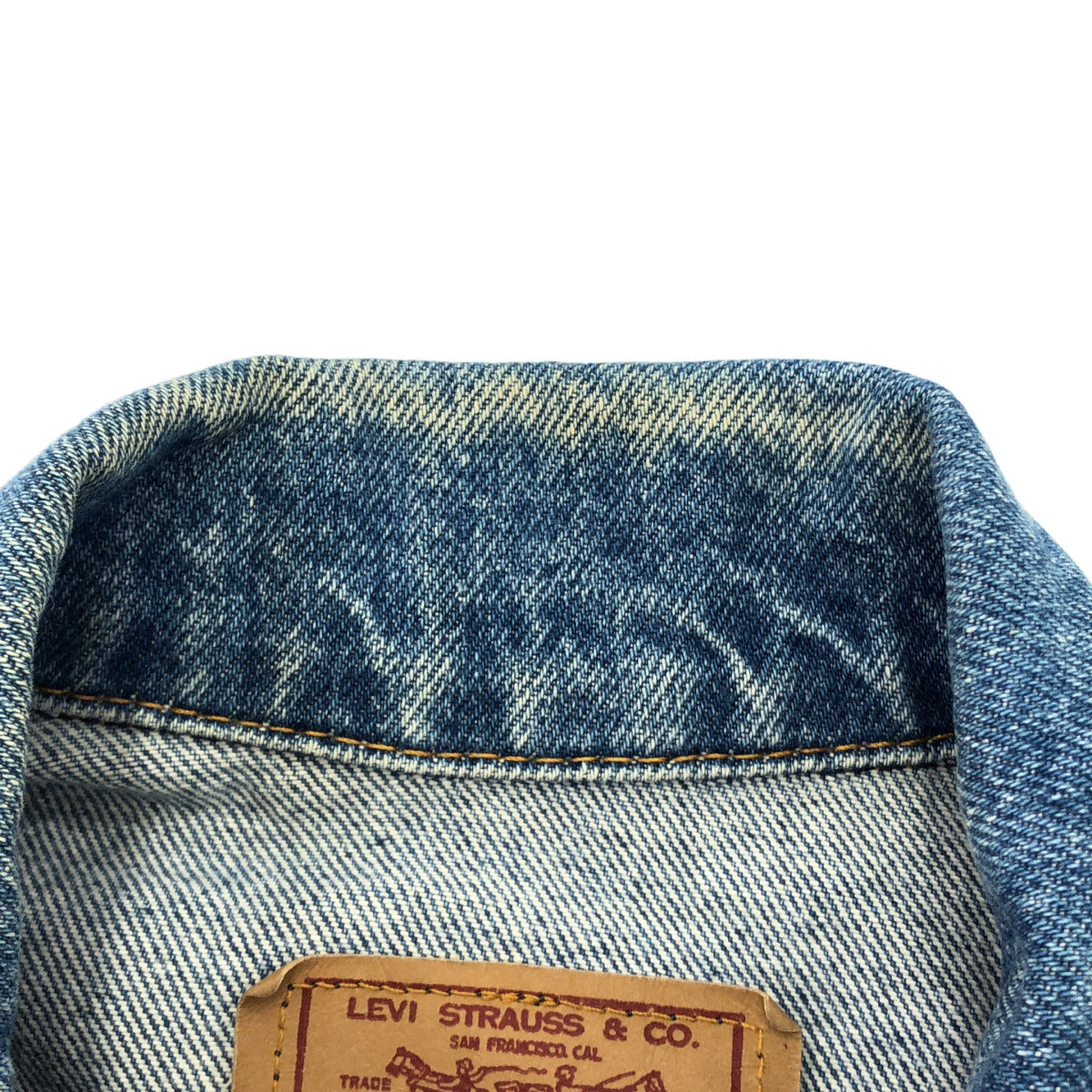 LEVI'S Levi's 70505-0217 70s Jean Jacket Made in USA Button Back 527 Top