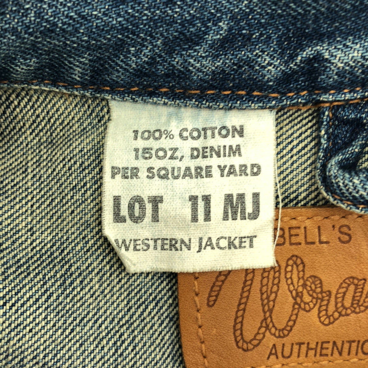 Wrangler ラングラー M4757-08 LOT.11MJ 復刻デニムジャケット トップス