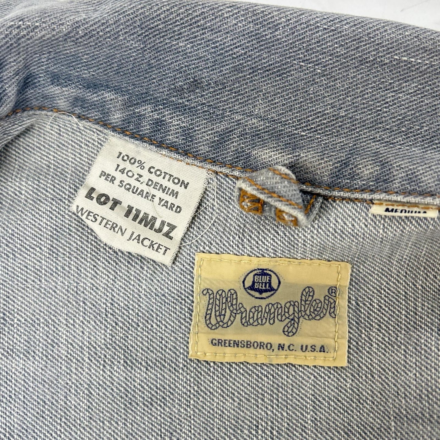 Wrangler ラングラー M4759-04 LOT.11MJZ 14oz 復刻デニムジャケット ジャケット