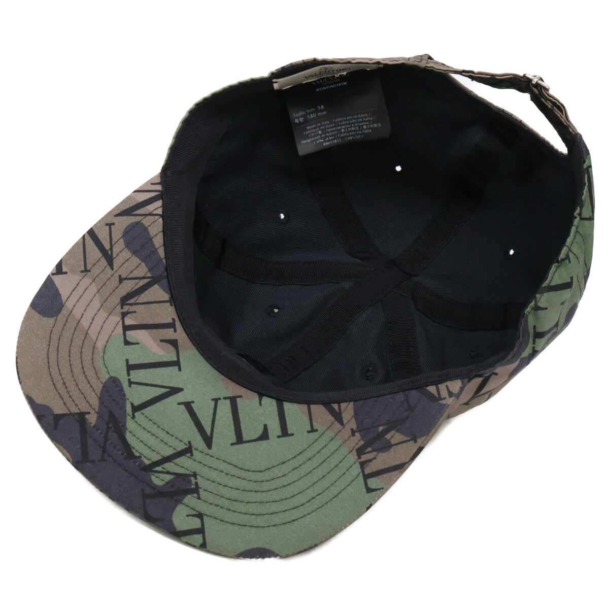Valentino Garavani Valentino Garavani [Immediate purchase/Domestic official] RY0H0A03XSM camouflage logo cap hat