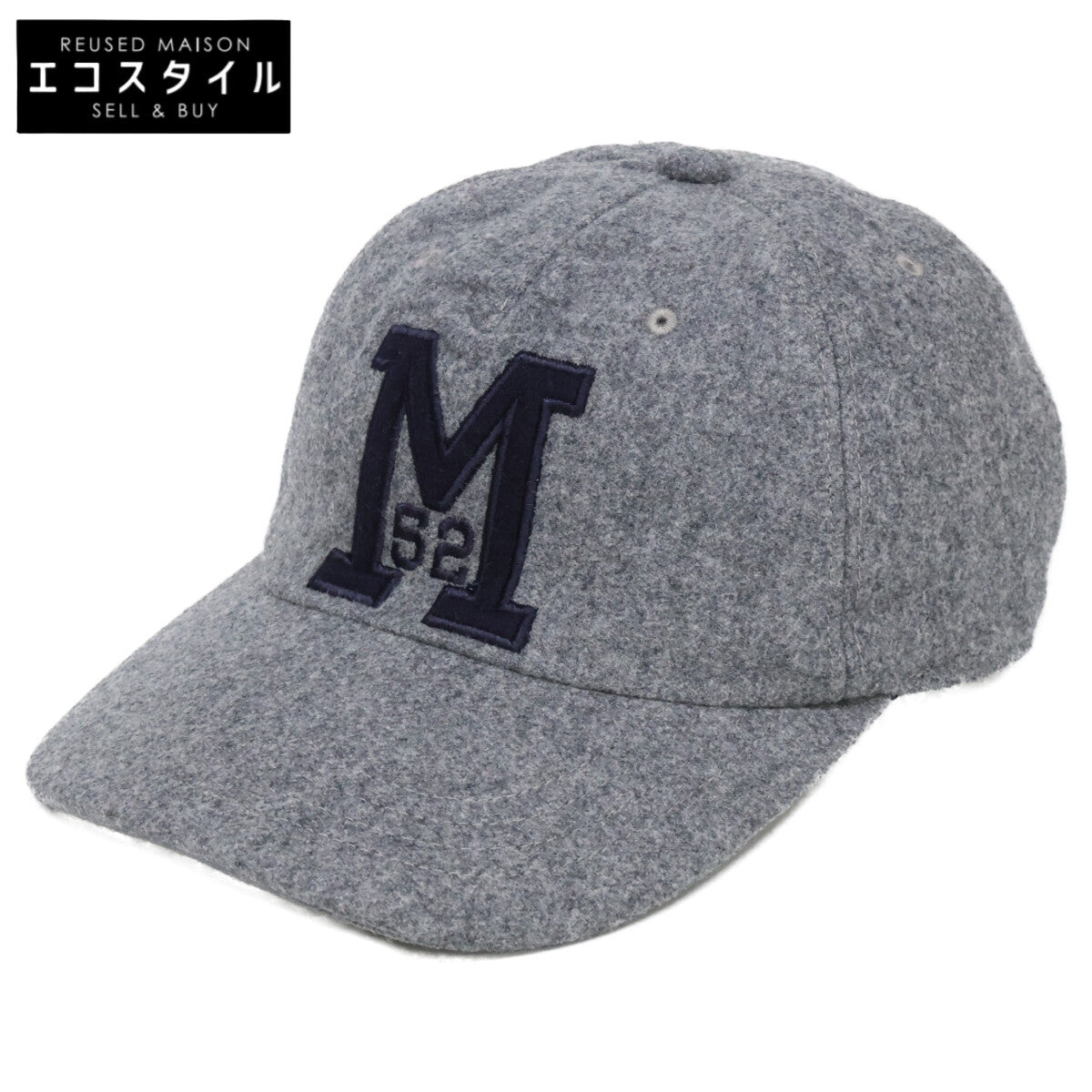 MONCLER モンクレール 22年製 H20913B00027 54233 BASEBALL ロゴ ウール ベースボールキャップ 帽子