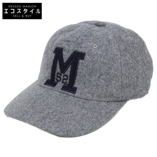MONCLER モンクレール 22年製 H20913B00027 54233 BASEBALL ロゴ ウール ベースボールキャップ 帽子