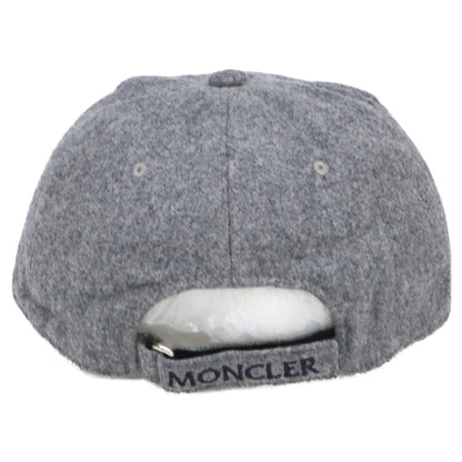 MONCLER モンクレール 22年製 H20913B00027 54233 BASEBALL ロゴ ウール ベースボールキャップ 帽子