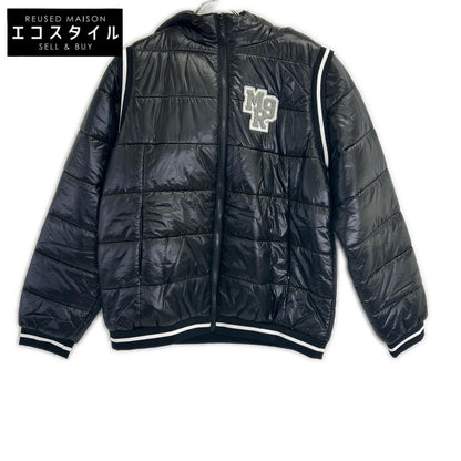 MIRROR9 black 2-way play padding jacket jacket
