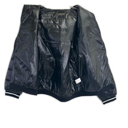 MIRROR9 black 2-way play padding jacket jacket