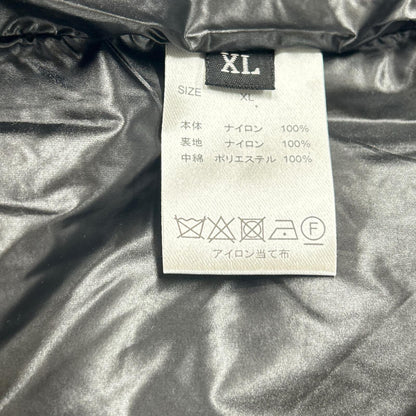 MIRROR9 black 2-way play padding jacket jacket