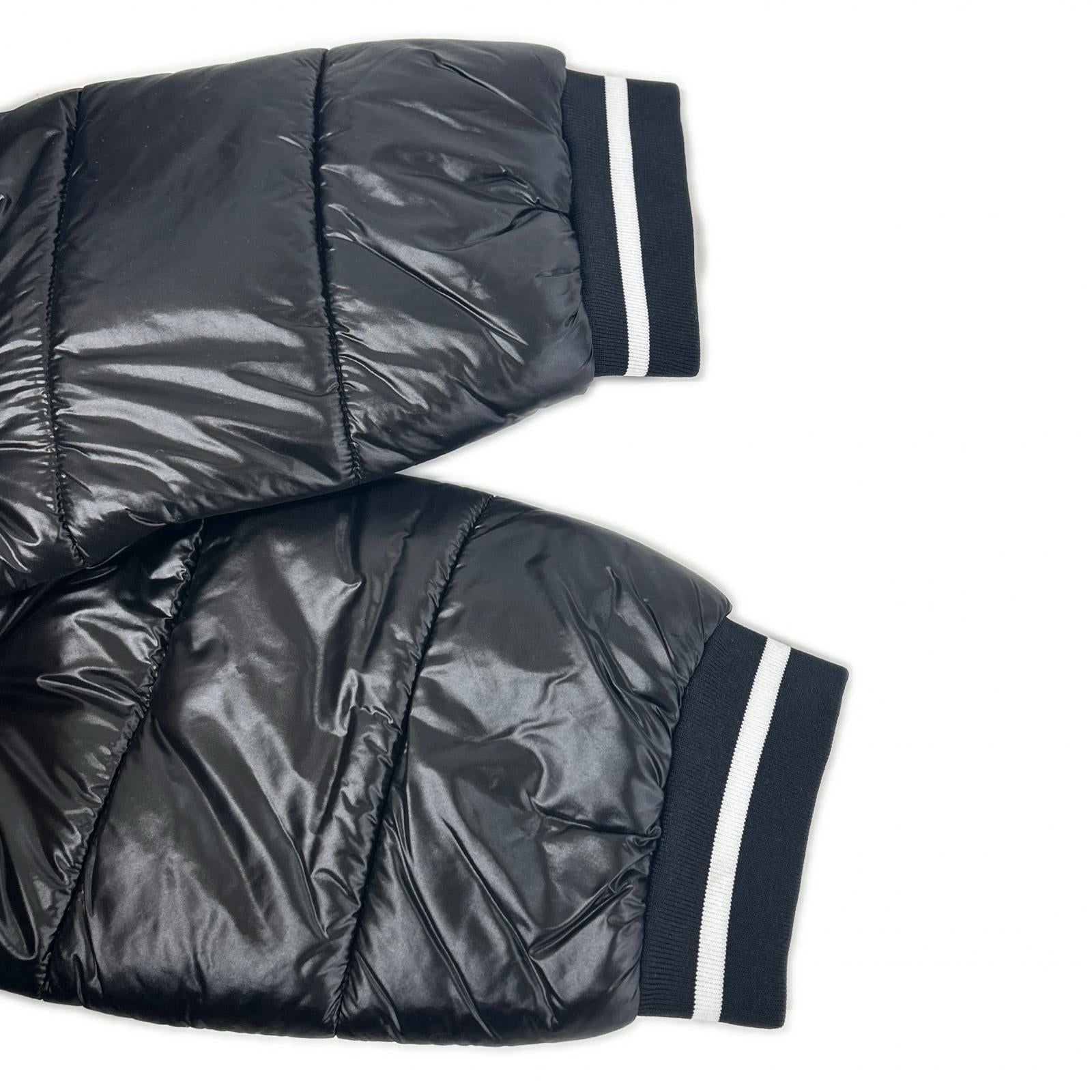 MIRROR9 black 2-way play padding jacket jacket