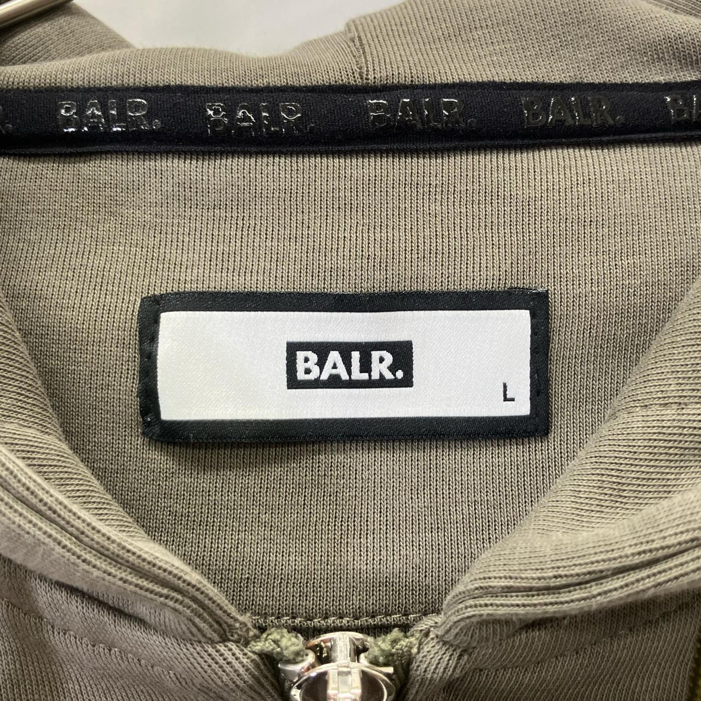 BALR. ボーラー 8719777190938 カーキ ジップアップパーカー トップス