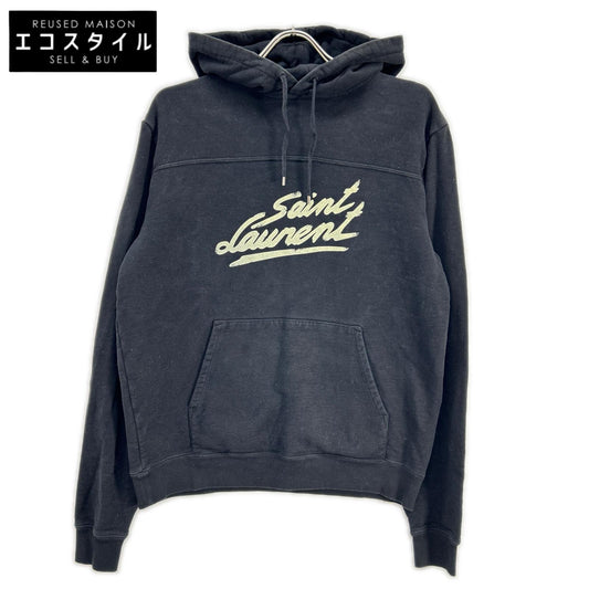 YvesSaintLaurent イヴサンローラン 677263 シグネチャー フロッキーロゴパーカー トップス