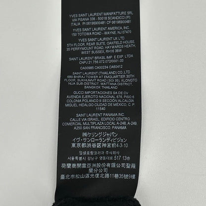 YvesSaintLaurent イヴサンローラン 677263 シグネチャー フロッキーロゴパーカー トップス