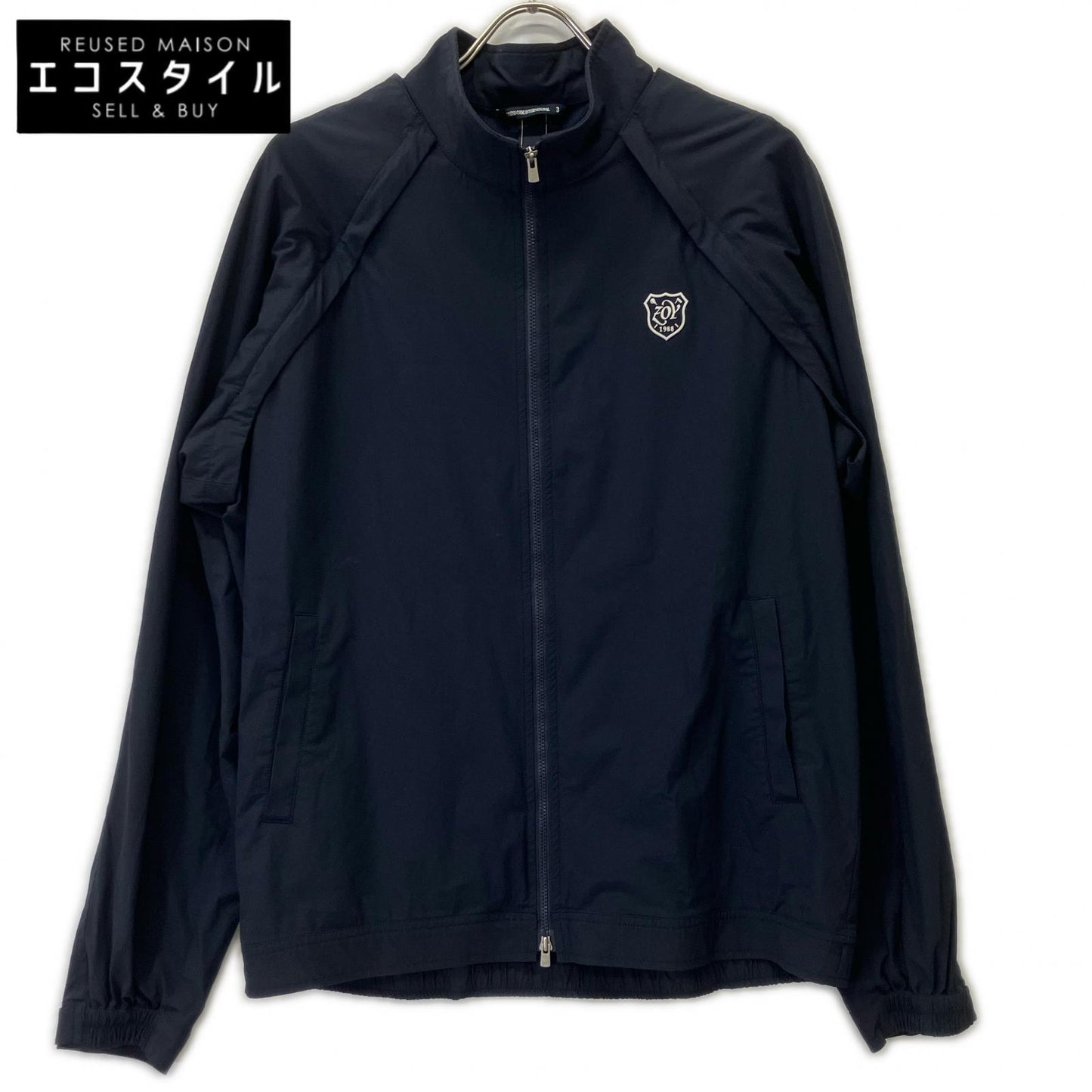 ZOY ZOY Navy Water-Repellent, Moisture-Wicking, Quick-Drying 2-Way Golf Jacket Jacket