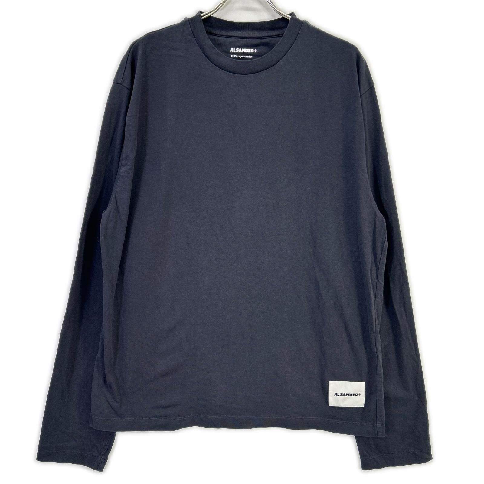 JIL SANDER+ ジルサンダープラス J47GC002 24年製 ラベルタグ クルーネックロングTシャツ トップス