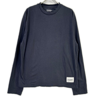 JIL SANDER+ ジルサンダープラス J47GC002 24年製 ラベルタグ クルーネックロングTシャツ トップス