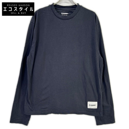 JIL SANDER+ ジルサンダープラス J47GC002 24年製 ラベルタグ クルーネックロングTシャツ トップス
