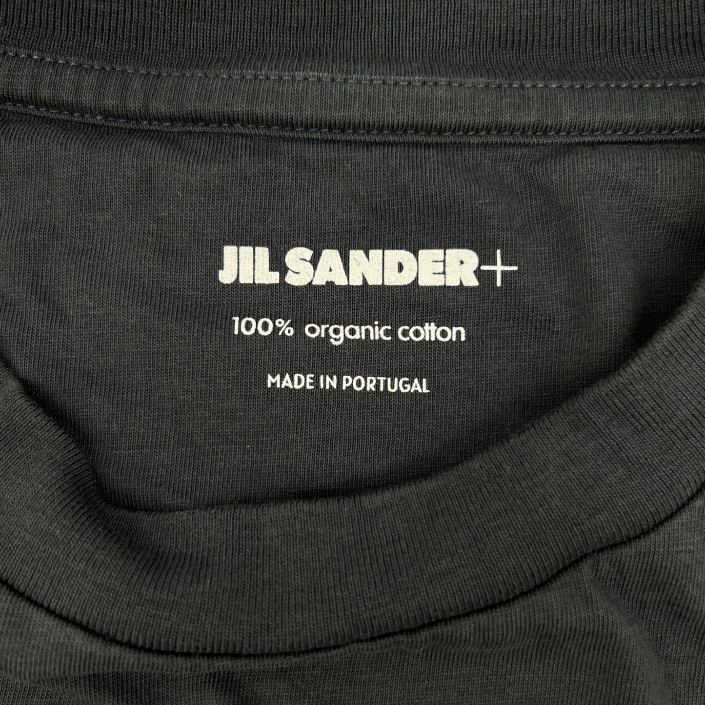 JIL SANDER+ ジルサンダープラス J47GC002 24年製 ラベルタグ クルーネックロングTシャツ トップス