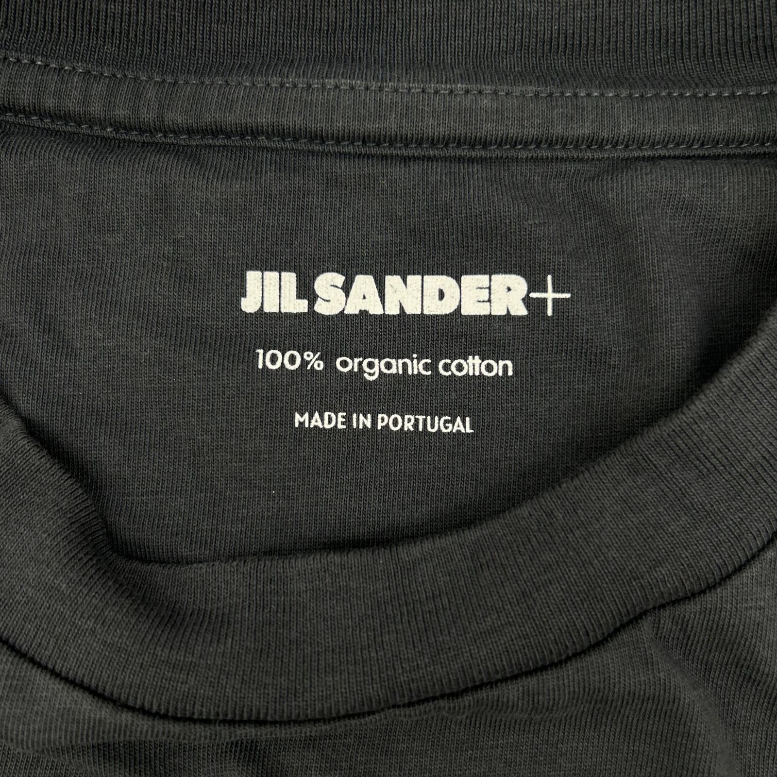 JIL SANDER+ ジルサンダープラス J47GC002 24年製 ラベルタグ クルーネックロングTシャツ トップス
