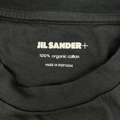 JIL SANDER+ ジルサンダープラス J47GC002 24年製 ラベルタグ クルーネックロングTシャツ トップス