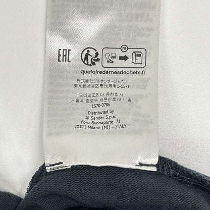 JIL SANDER+ ジルサンダープラス J47GC002 24年製 ラベルタグ クルーネックロングTシャツ トップス