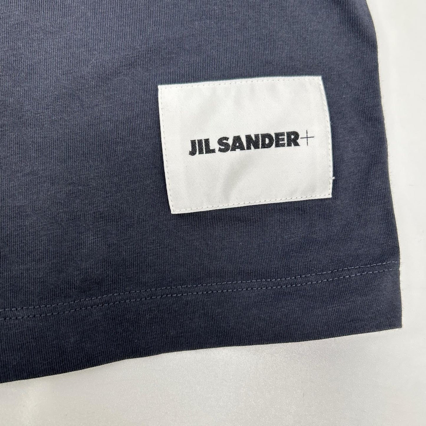 JIL SANDER+ ジルサンダープラス J47GC002 24年製 ラベルタグ クルーネックロングTシャツ トップス
