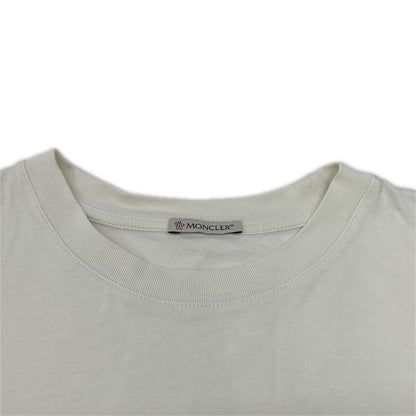 MONCLER モンクレール 23年製 メタリックフロントロゴ Tシャツ トップス